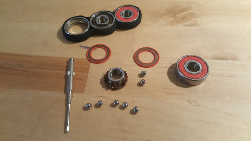 how to replace skateboard bearing