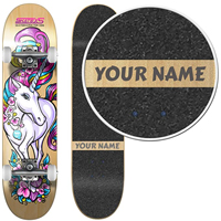 Personalized SkateXS Beginner Unicorn Skateboard For Girls